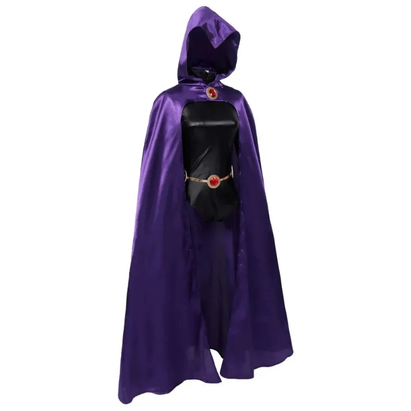 anime-raven-costume-cosplay-adolescente-titan-supereroe-tuta-mantello-cintura-set-tuta-nera-da-donna-uniforme-da-festa-di-carnevale-jkjlk