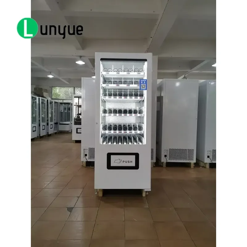 Smart Snack Food Vending Machine 5G WiFi SDK Multiple Payment Options 24/7 Self Service Kiosk for Mall Supermarket Office
