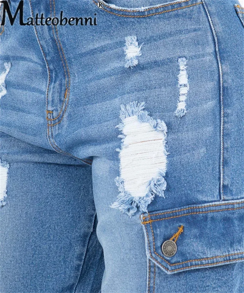 女性用ハイウエストジーンズ,マルチポケットスプライスストリートウェア,カジュアル,デニムパンツ,ストレートパンツ,オーバーオール,新しいファッション,2024