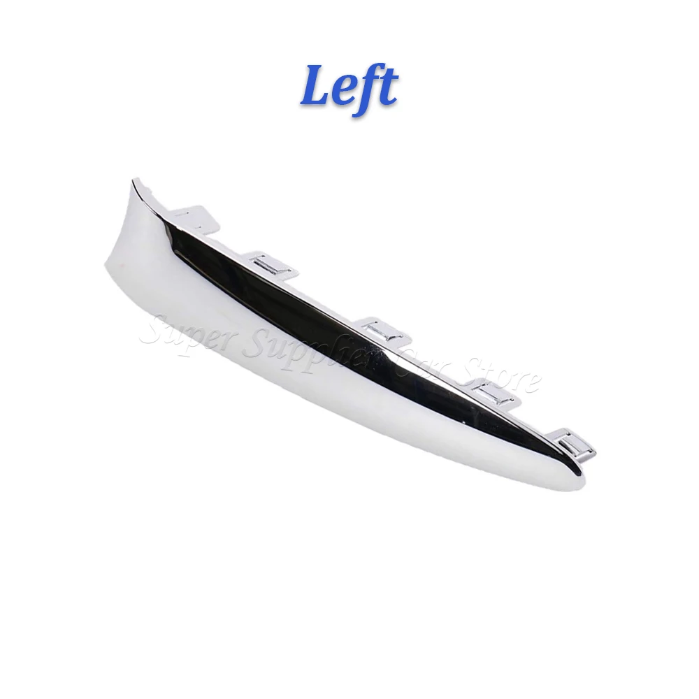 735642306 735642307 1/2PCS Car Front Bumper Upper Grill Moulding Trim New For FIAT 500 (312) LOUNGE 2016 2017 2018 2019 2020