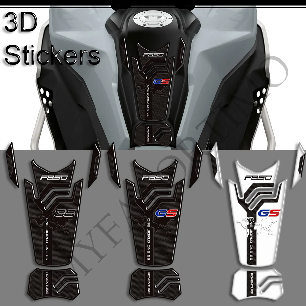 

For BMW F850GS F850 F 850 GS GSA ADV Adventure Fairing Fender Tank Pad Grips Stickers Gas Fuel Oil Kit Knee Protector