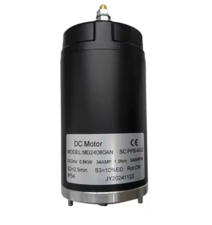 

Гидравлический силовой агрегат 24В/48В 800Вт, гидравлический насос-мотор, малогабаритный коллекторный двигатель постоянного тока MD24080AN MD48080AN