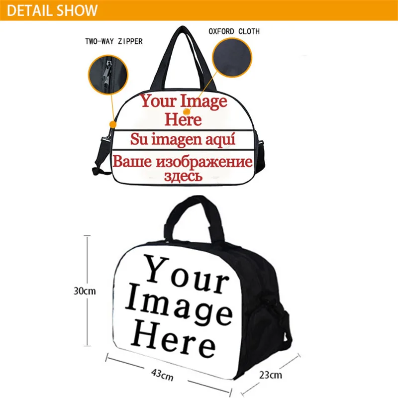 Rhythmic Gymnastics / Ballet Dancer Travel Duffle Bags Elegant Women Handbag Ladies Multifunctional Travel Tote Bag Shoes Holder