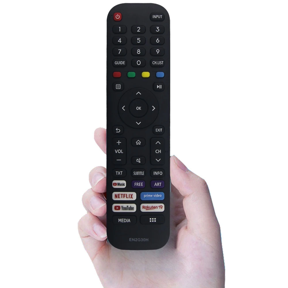 For VU Hisense 4K UHD LED Smart TV Remote Control EN2G30H EN2N30H EN2Q30H EN2B30H 55A7300F 55A7500F EN2A30 EN2P30H