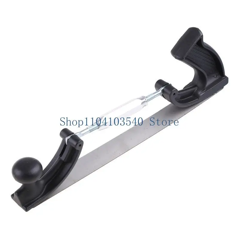 02DC Adjustable Frame Milled Tooth Car Body Polisher Files Metal Panel Polishing Curved Tooth Steel File Holder Dent Kit Rack