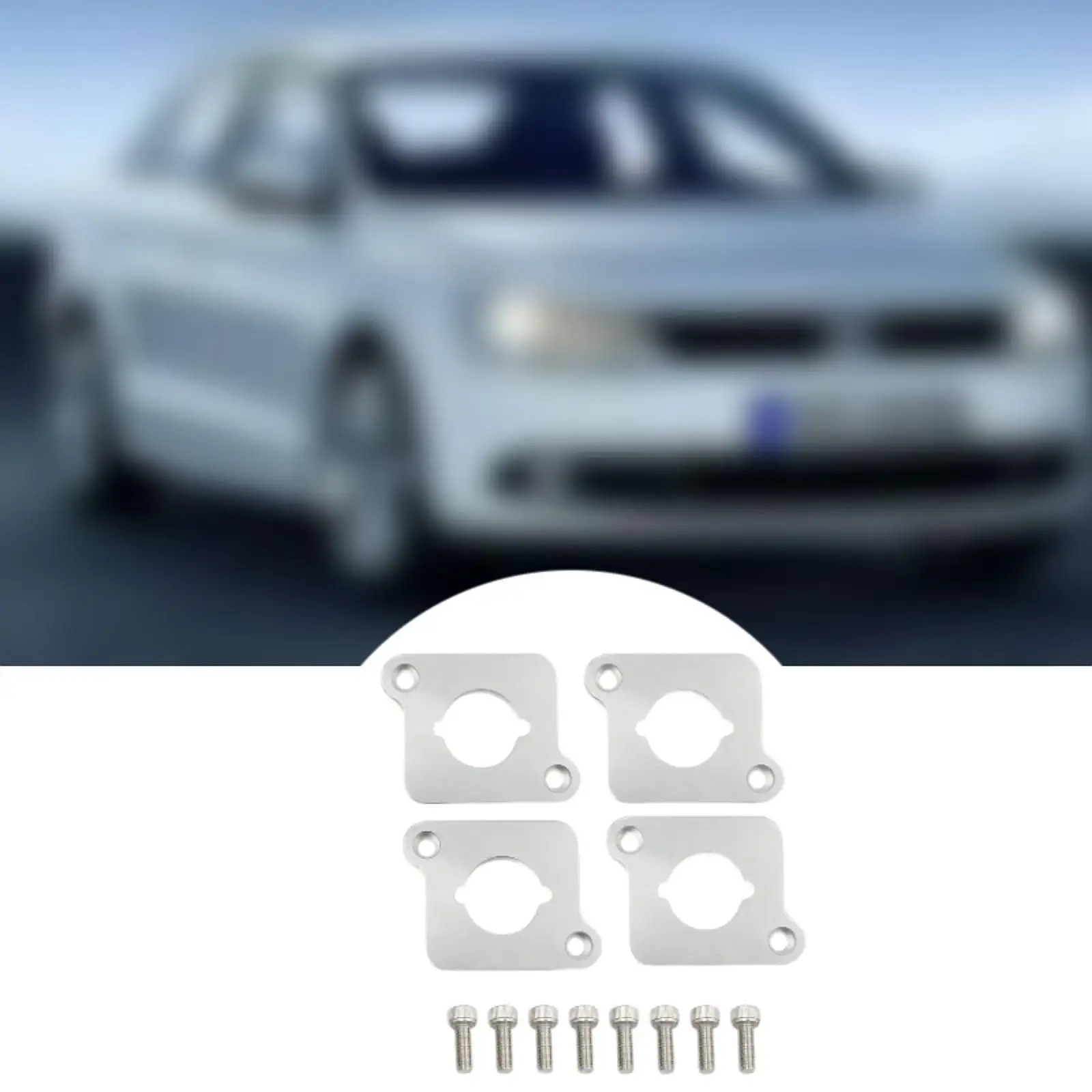 

Aluminum Coil Pack Adaptor Plate Conversion Kit Engine Ignition Enhancement for A4 A6 TT 1.8T 2.0TFSI