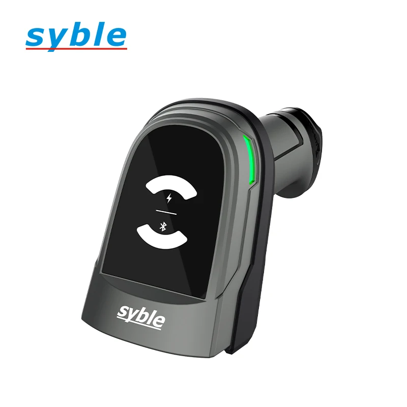 Syble New XB-D66 Handheld Wired 1D 2D Qr Bar Code Reader Wireless Laser Barcode Scanner for Receipt Cash Register Inventory
