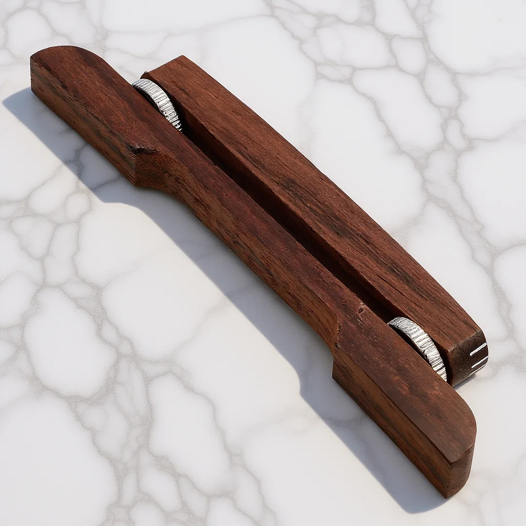 

Adjustable Height Jazz Guitar Bridge 6 12 String Lightweight Portable Installation Smooth Surface Exquisite Craftsmanship