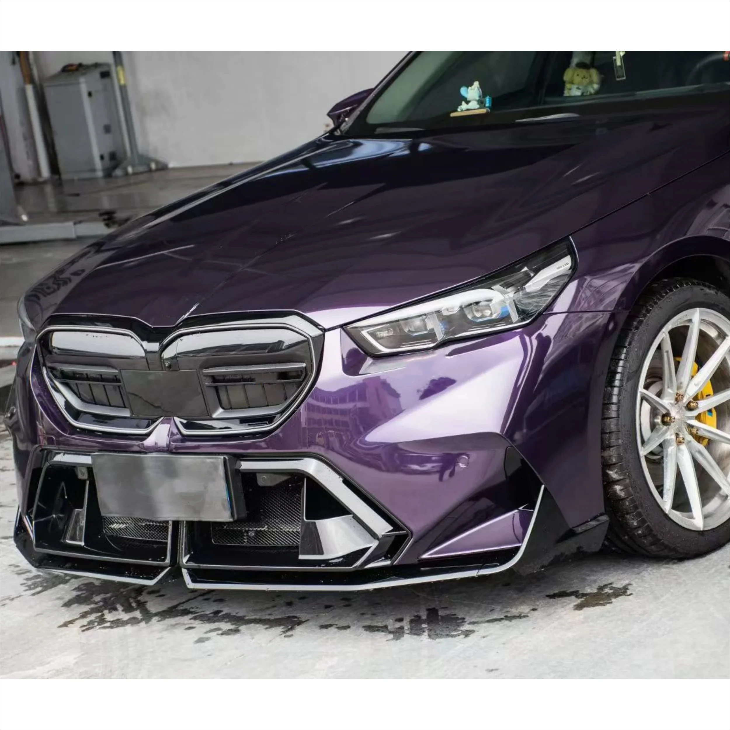 For 5 Series G60 G80 24-26 modified M5 Style Surround Front bumper Rear Bumper Grill Side skirt Car Accessories Body kit 4