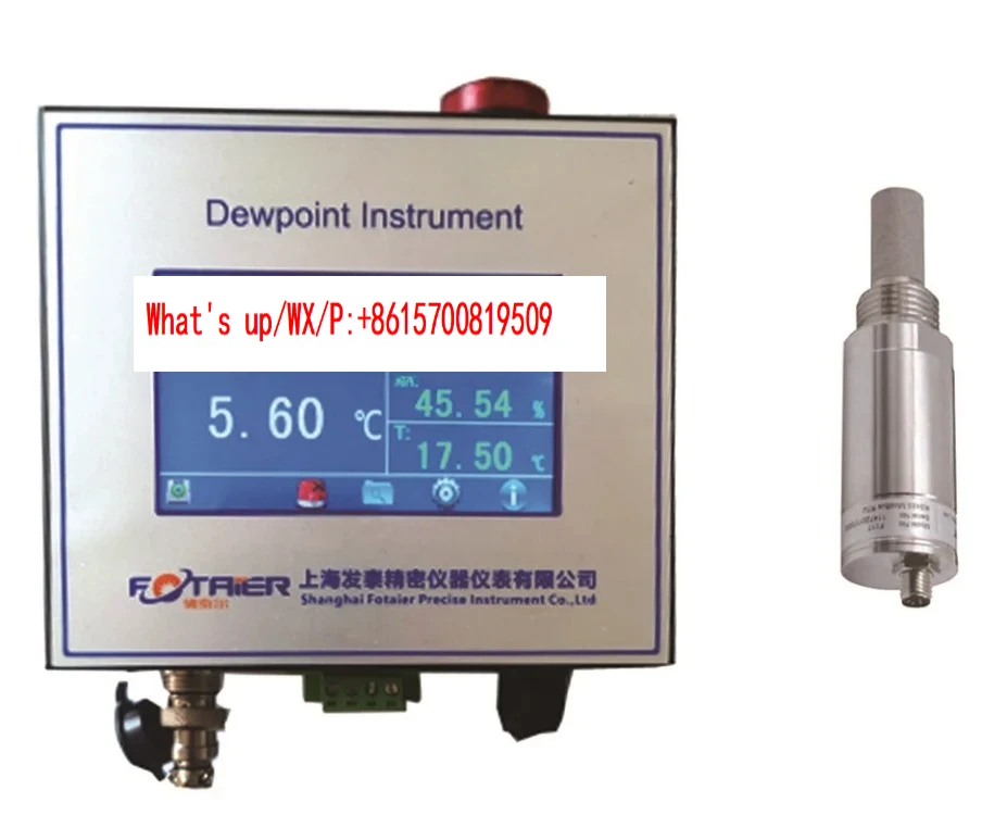 Compressed air dew point meter FT60DP high-precision micro water meter Compressed air online dew point meter humidity