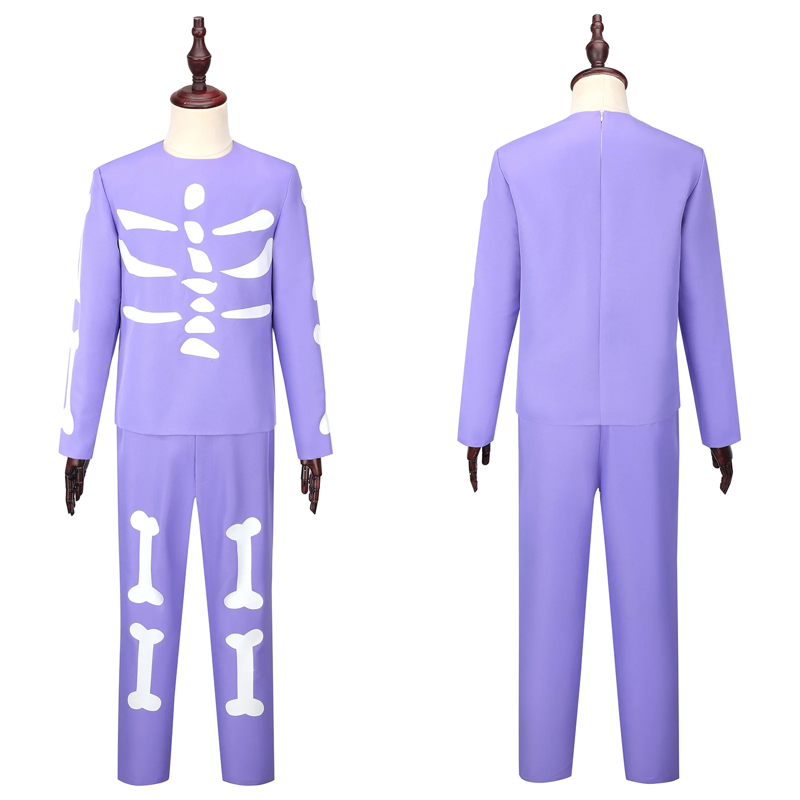 

Movie Nightmare Corpse Jack Cosplay Costume Top Pants Full Set for Men Boy Halloween Christmas Night Party Fancy Outfit