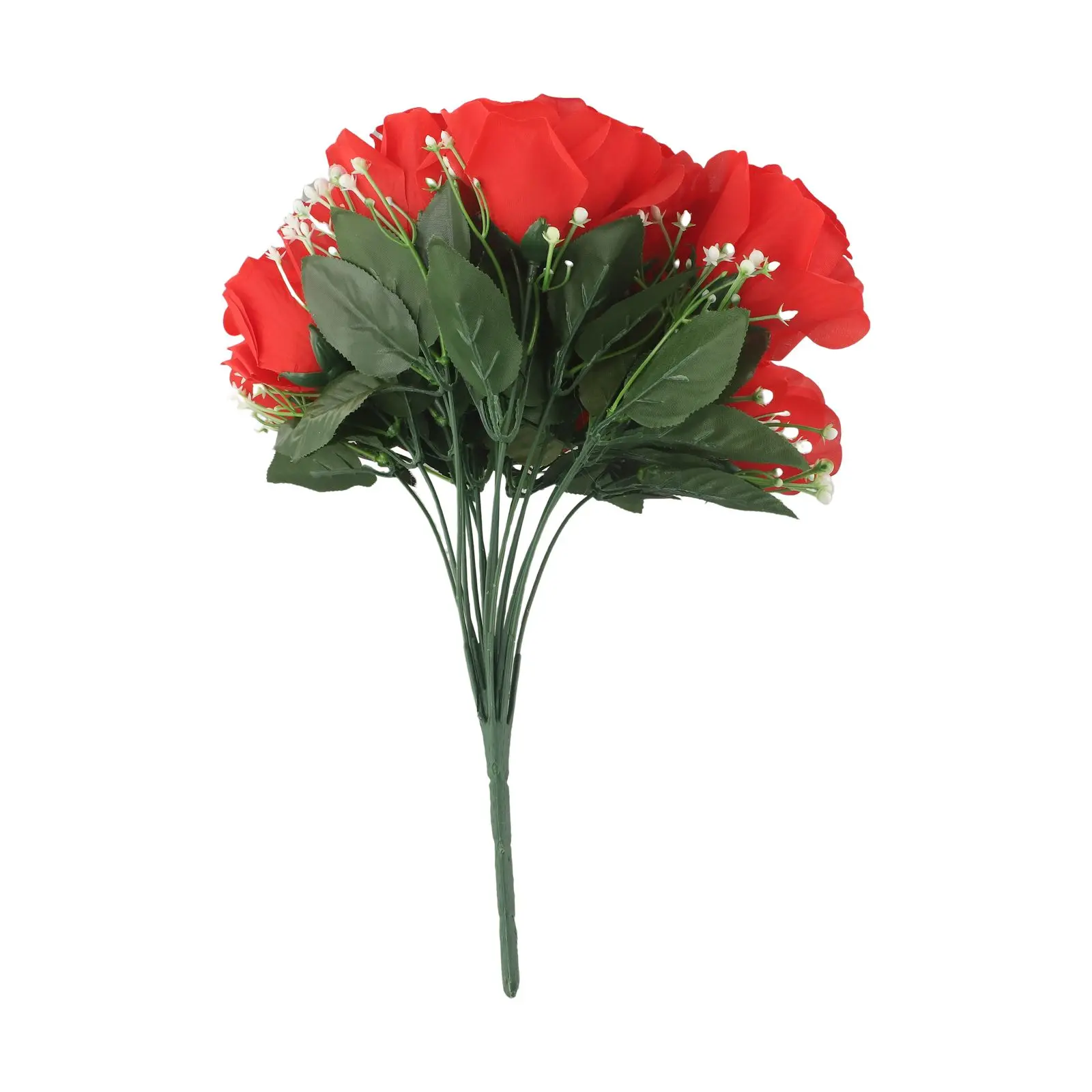 

Искусственная роза, искусственный цветок розы, искусственные цветы, искусственный букет для украшения дома, свадебный букет с 18 головками, вечерние, спальня