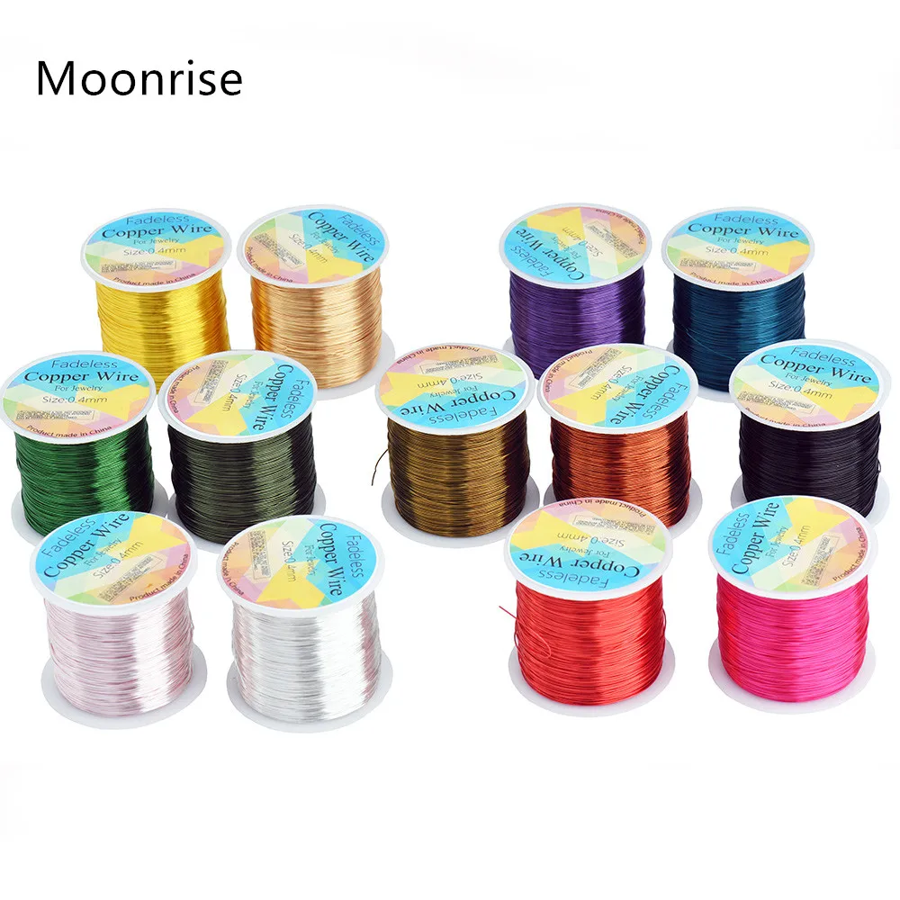 Copper 100M/roll Accessories For Beading DIY Jewelry Cord