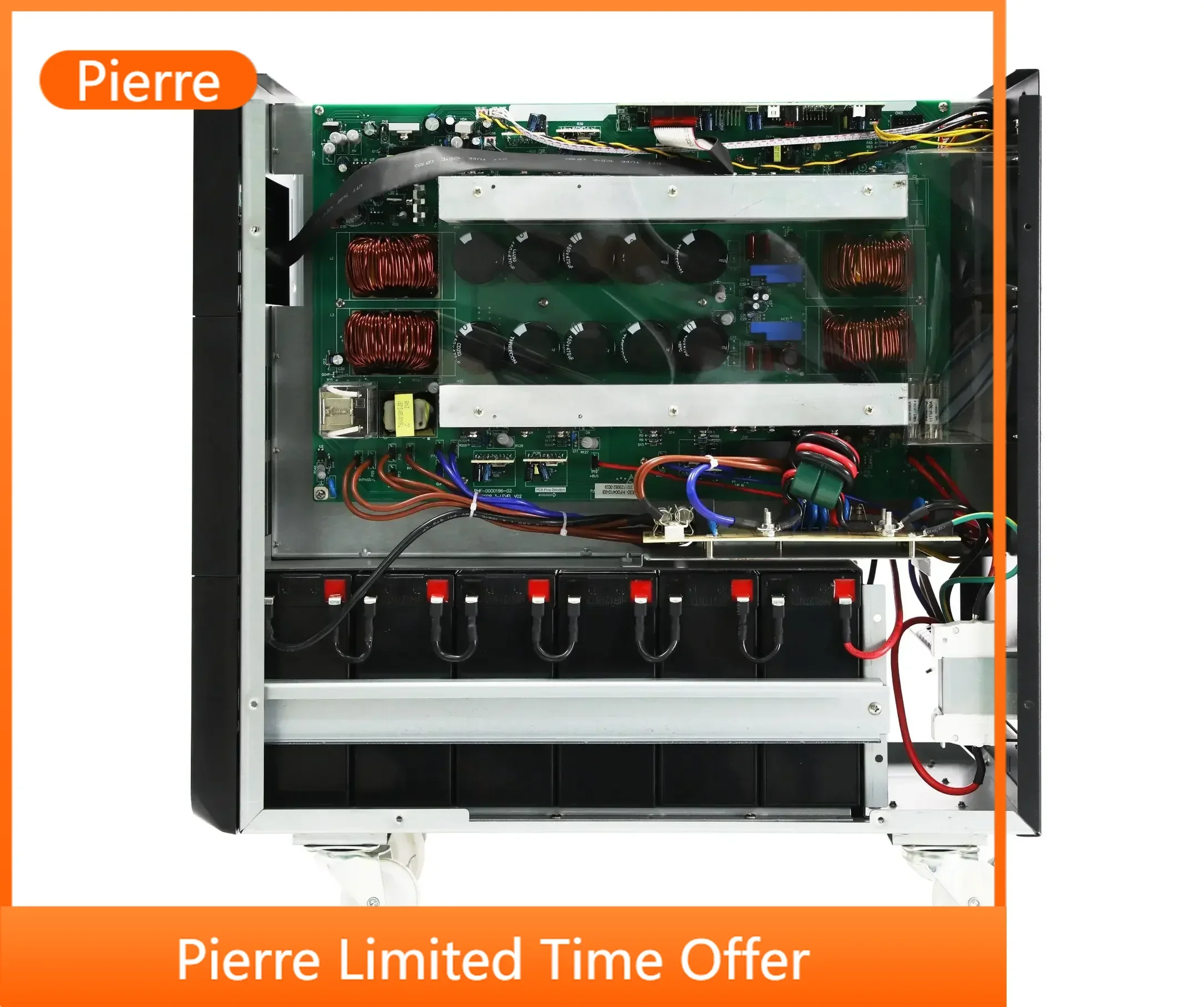 

-- Двойное преобразование, чистая синусоида, 30 кВА, 3-фазная цена