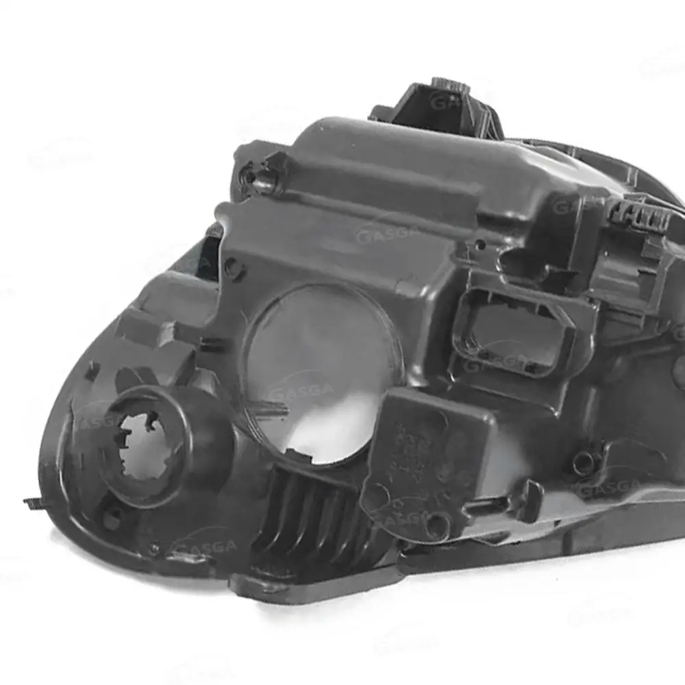 Black headlight shade Black headlight base For Benz E-Class W212 2009-2013 Front Headlight Base Cover headlights Headlamp House