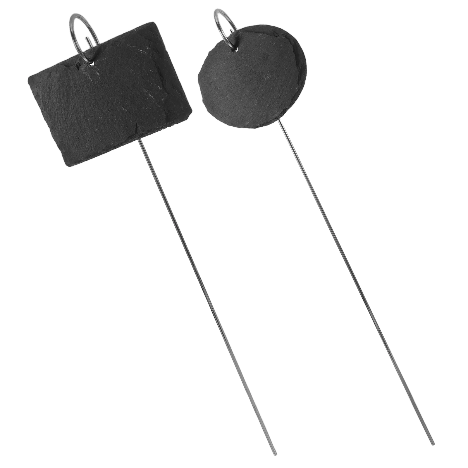 

2pcs Plant Labels Durable Reusable Garden Markers Flower Pot Tags Large Garden Signs Nursery Tags Stylish Label