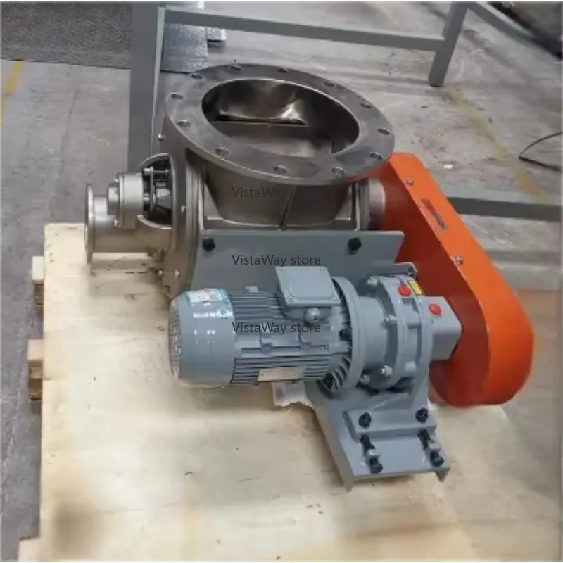 صمام سكين دوار كهربائي آلي مع حماية البيئة لخط تجميع معالجة الرقائق الخشبية