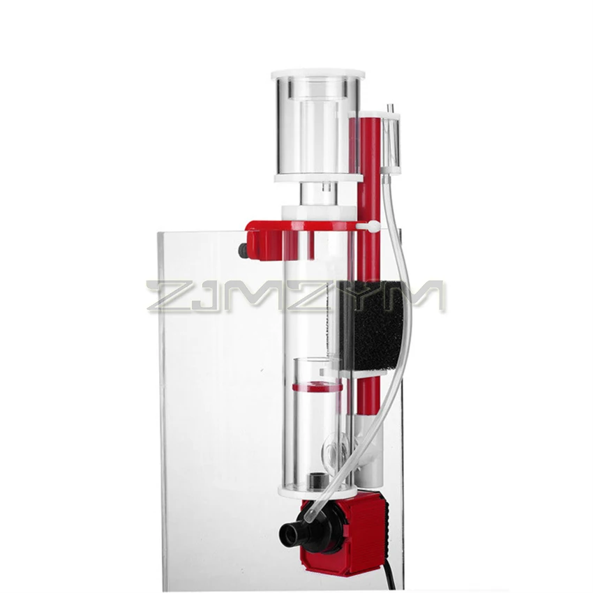 NANO-150 Protein Skimmer Built In Wall Mounted  Protein Separator Protein Skimmer for Marine Tank 50~100L Water 7.8W 180L/H SP1