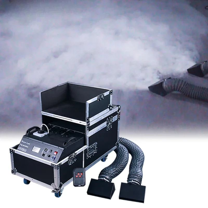 fog low lying smoke fog machine 3000w dry ice fog machine