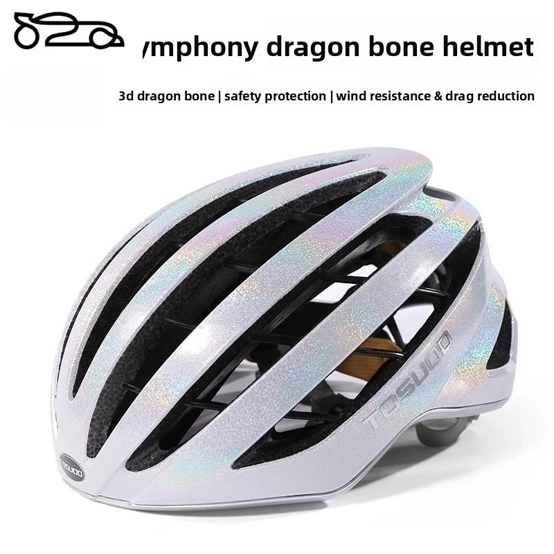 Built-in keel integrated pneumatic cycling helmet, suitable for mountain and road bicycles, safety protective cycling equipment