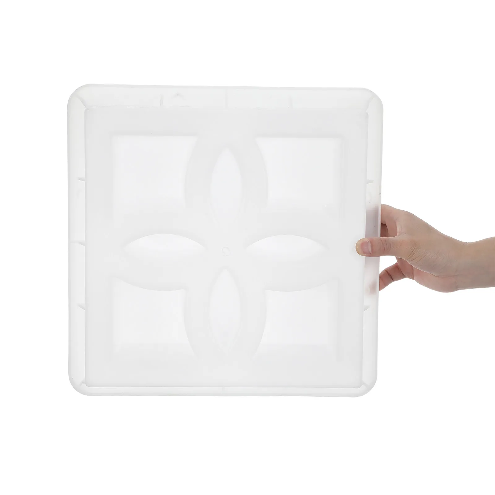 

Premium Plastic Hollow Brick Mold for Concrete Paving Construction DIY Garden Wall Landscaping Border Flower Bed Fence Cement