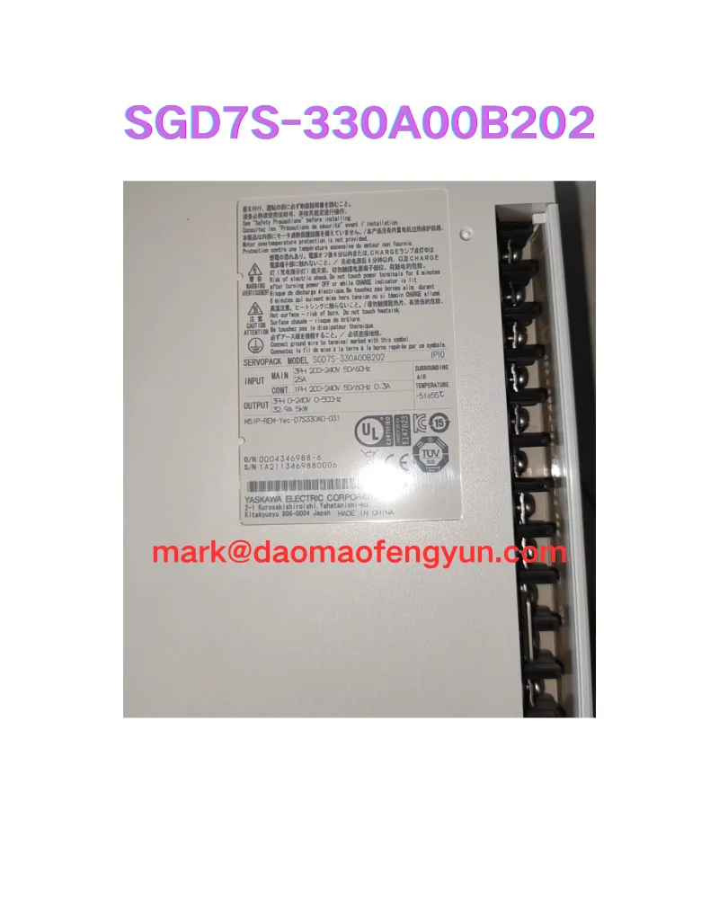 

SGD7S-330A00B202 Brand new servo drives,