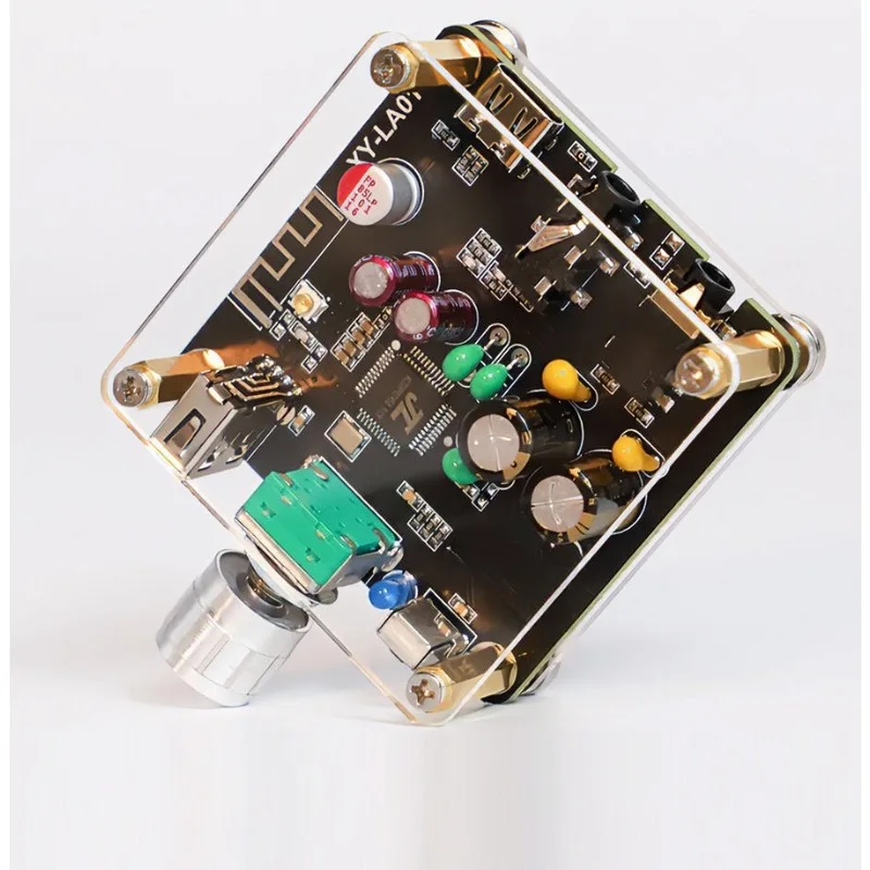 Bluetooth 5.0 Audio Receiver Adapter, HiFi Lossless Decoder Board, U Disk Player, for Amplifier Speaker Upgrade