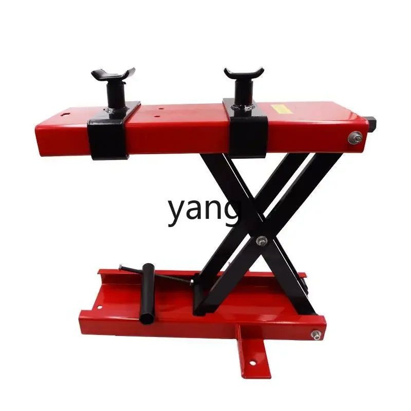 L'm Manual Hydraulic Motorcycle Lifting Bracket Wide Rubber Surface Tram