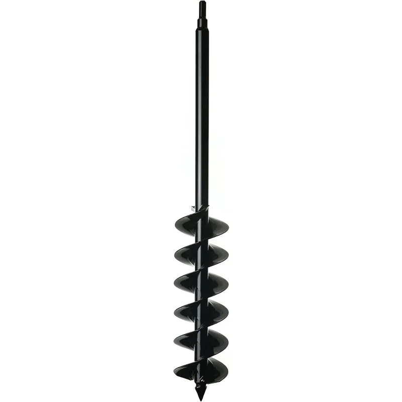 

Power Planter Large Bulb Auger- 4"x28" Drill Bit Hole Digger for Post Hole Diggers, Digging Holes- Bulb Planter Tool- Auger Dril