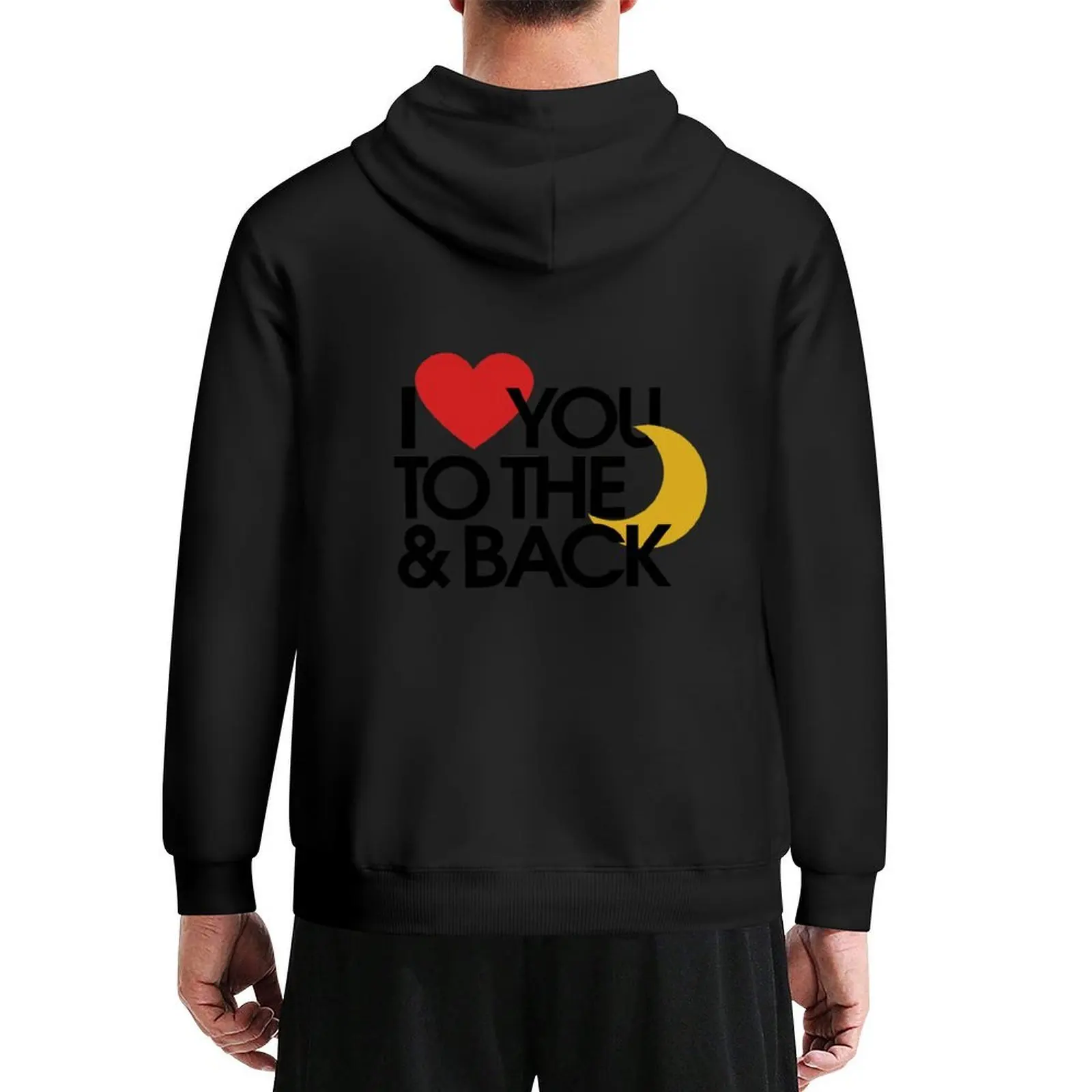 

I love you to the moon and back Hoodie korean autumn clothes korean style clothes men's clothing mens clothes graphic hoodie