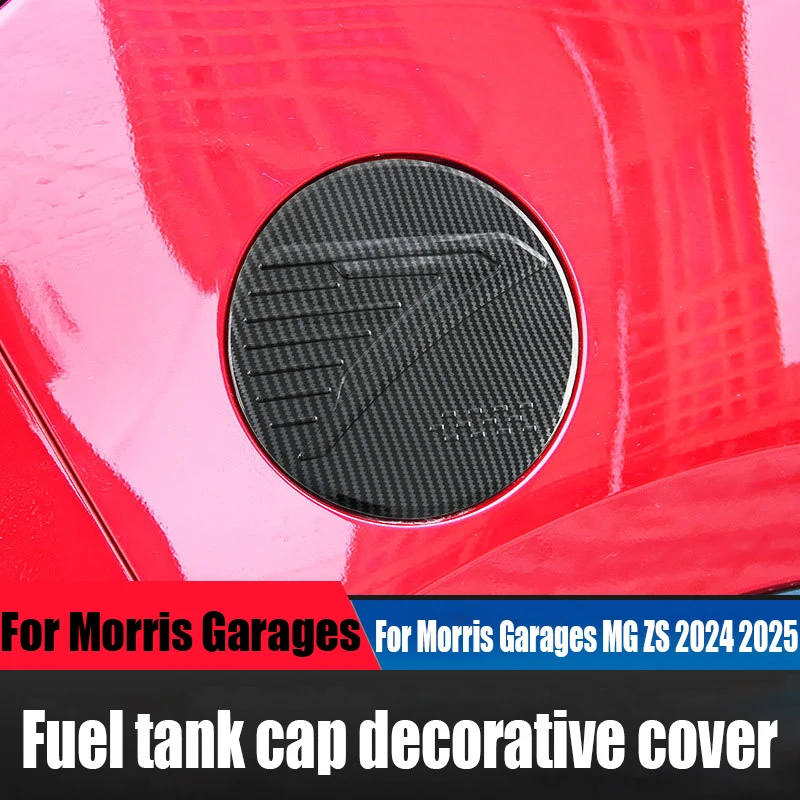

For Morris Garages MG ZS 2024 2025 modified fuel tank cap decorative cover automotive exterior decoration products ABS material
