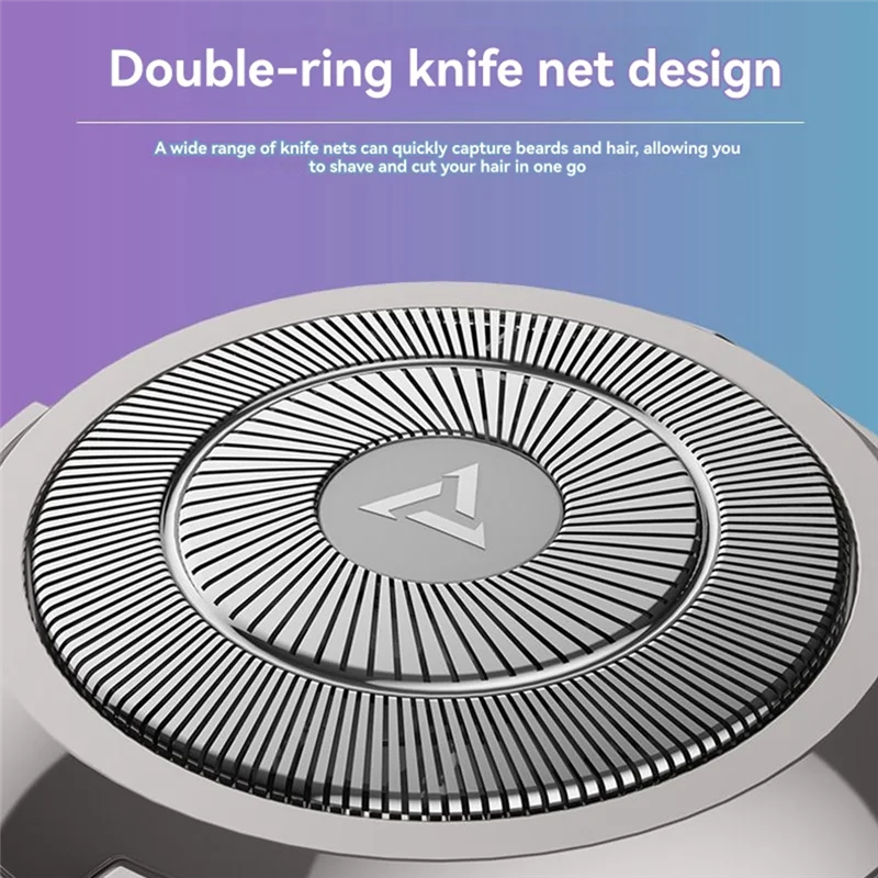 

USB Rechargeable Men's Electric Shaver Set - Waterproof Safety Shaver With Bald Head And Beard Trimmer, Hair Clipper Kitsb64b