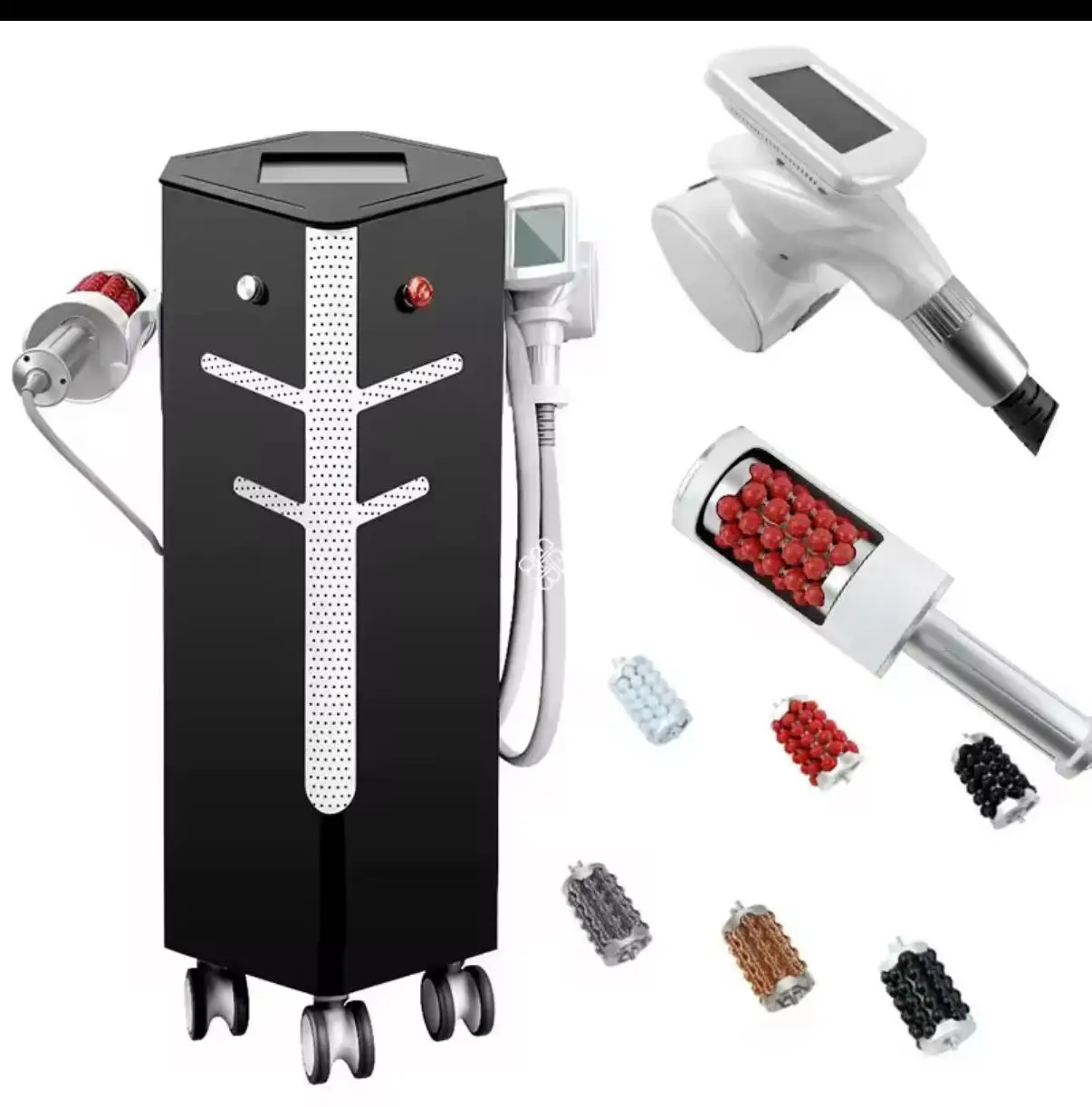 Non-surgical Vacuum Roller Treatment Device, Used For Skin Firming And Fat Reduction