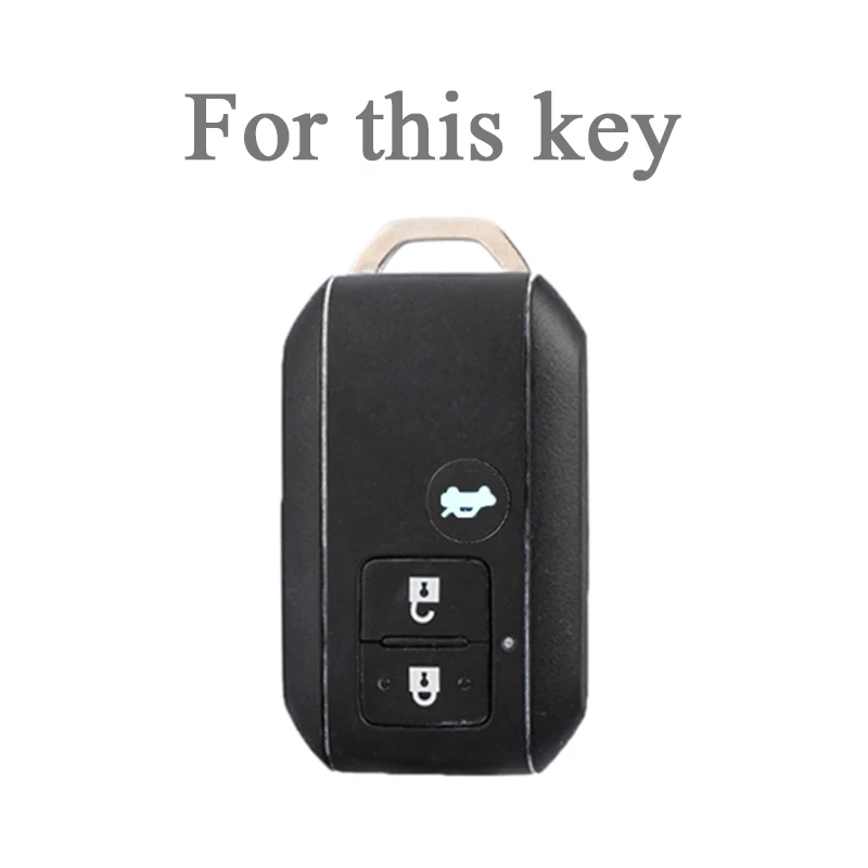 3 Buttons TPU Car Remote Key Case Cover for Suzuki Ertiga Swift Wagon R Protected Shell Holder Keyless Fob Accessories