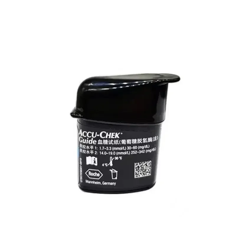 Tiras reactivas de glucosa en sangre Accu-Chek Guide 50/100 unidades, tiras reactivas para la diabetes, dispositivos médicos, accesorios médicos, equipo*