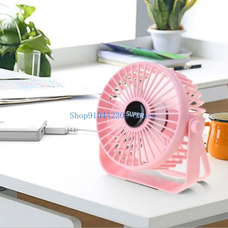 652F USB Desk Cooling Fan Hangings Fan Removable Cover for Office and Outdoor Use