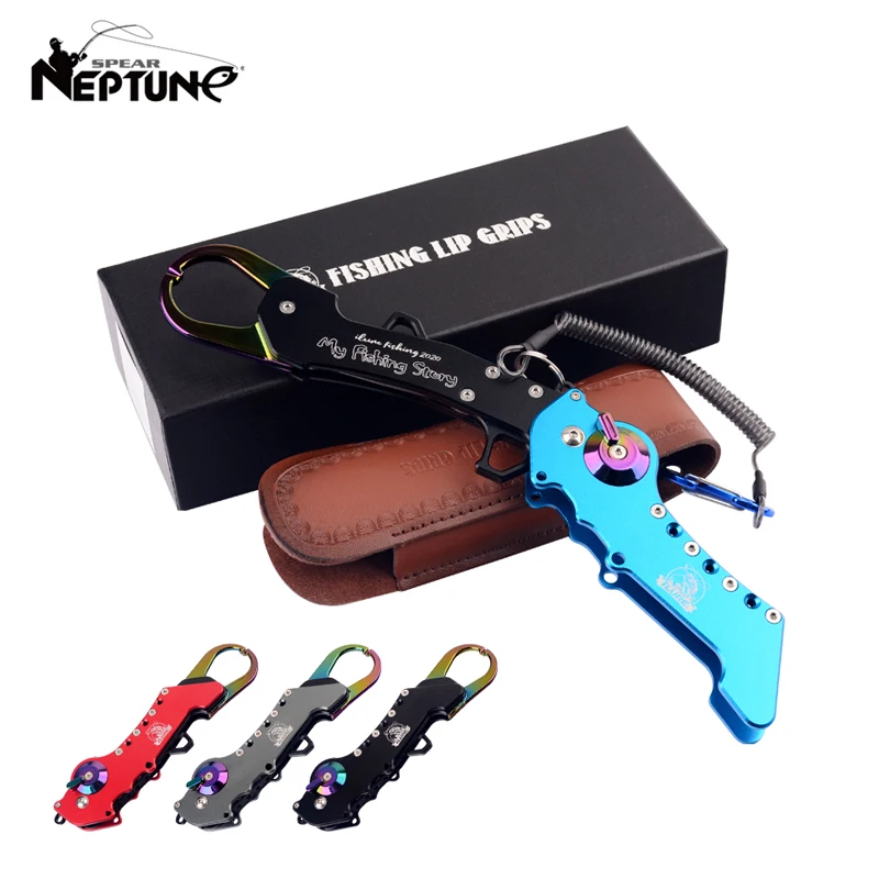 

New Fish Clips Fishing Pliers Gear Aluminum Alloy Hand Controller Fish Lip Gripr Clamp Gripper Grabber Saltwater Fishing Tools