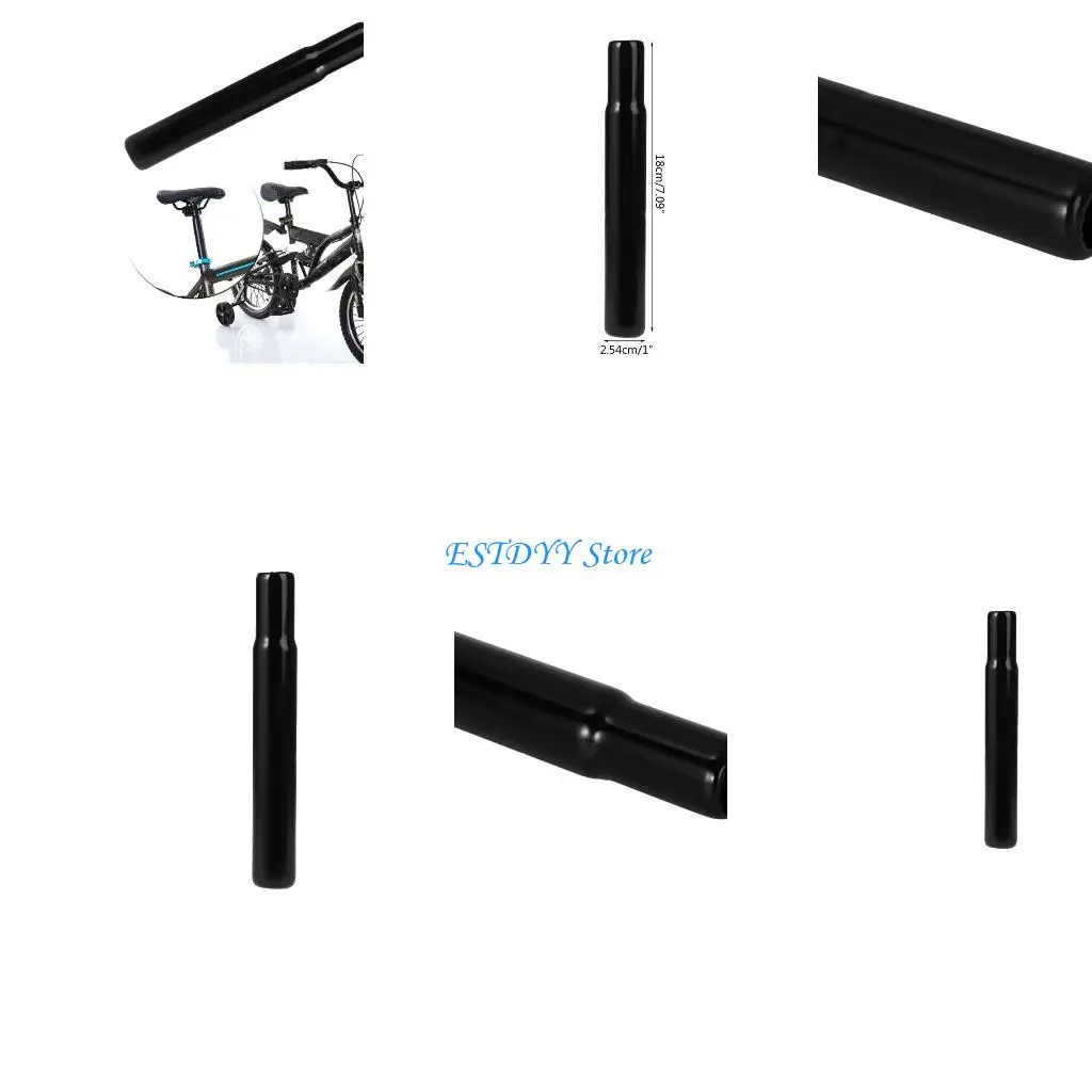 

G6DE for Seat Post Steel 25.4mm Tube Children Bike Chair Parts Kids Cycling B