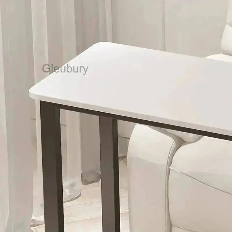 Table Single-layer Nail Mobile Dedicated Nail Table With Wheel Simple Mesa De Manicura Portátil Beauty Salon Furniture