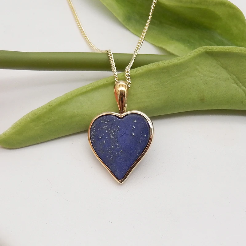 New Arrival! 1PCS Silver Gold Plated Natural Lapis Lazuli Stone Gemstone Carving Pendant Necklace Beads, Jewelry DlY Making