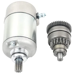 Stater Motor&Starter Drive Bendix Set Replace For Polaris Sportsman 325 400 450 500 ATV UTV ATP OEM:3084981 113528 18645 57-2688