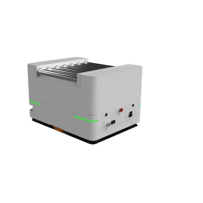 Unmanned transportation, handling robot AGV/AMR magnetic/laser navigation trolley, fully automatic driving and docking