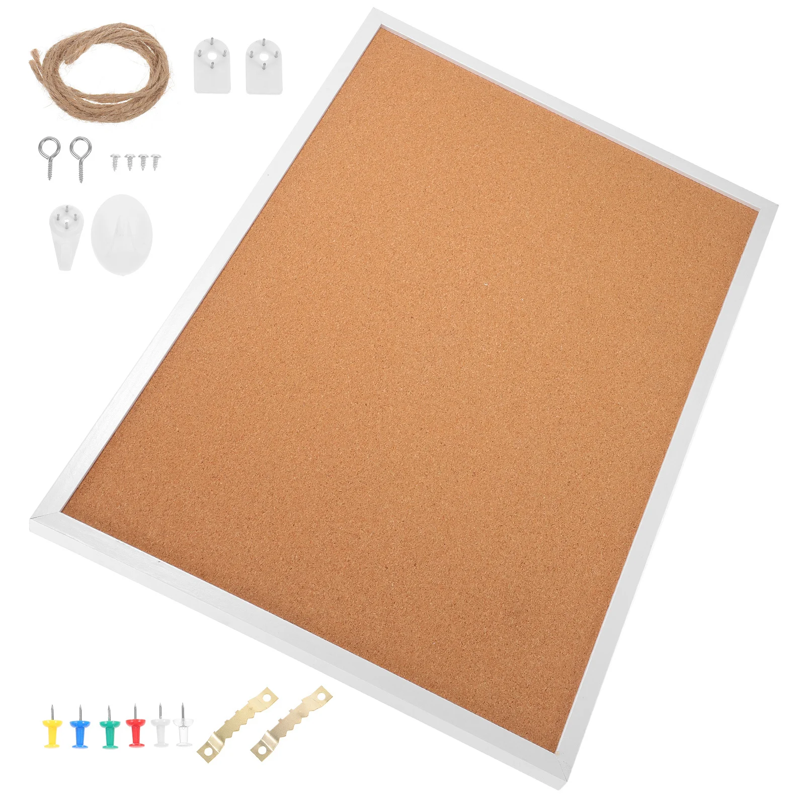 1 مجموعة 1 مجموعة لينة الفلين لوحة الإعلانات مع الإطار لمكتب المنزل جدار عرض لوحة إعلانات كبيرة للملاحظات صور المذكرات #3