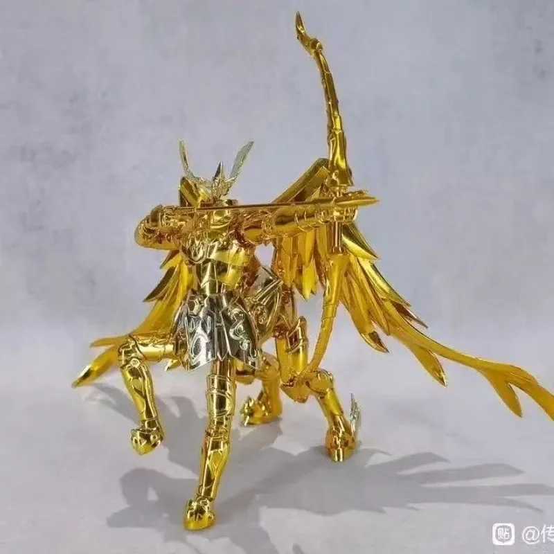 In stock CS Model Saint Seiya Myth Cloth EX Sagittarius Aiolos Totem/Object With Metal Armor Knights of the Zodiac Action Figure