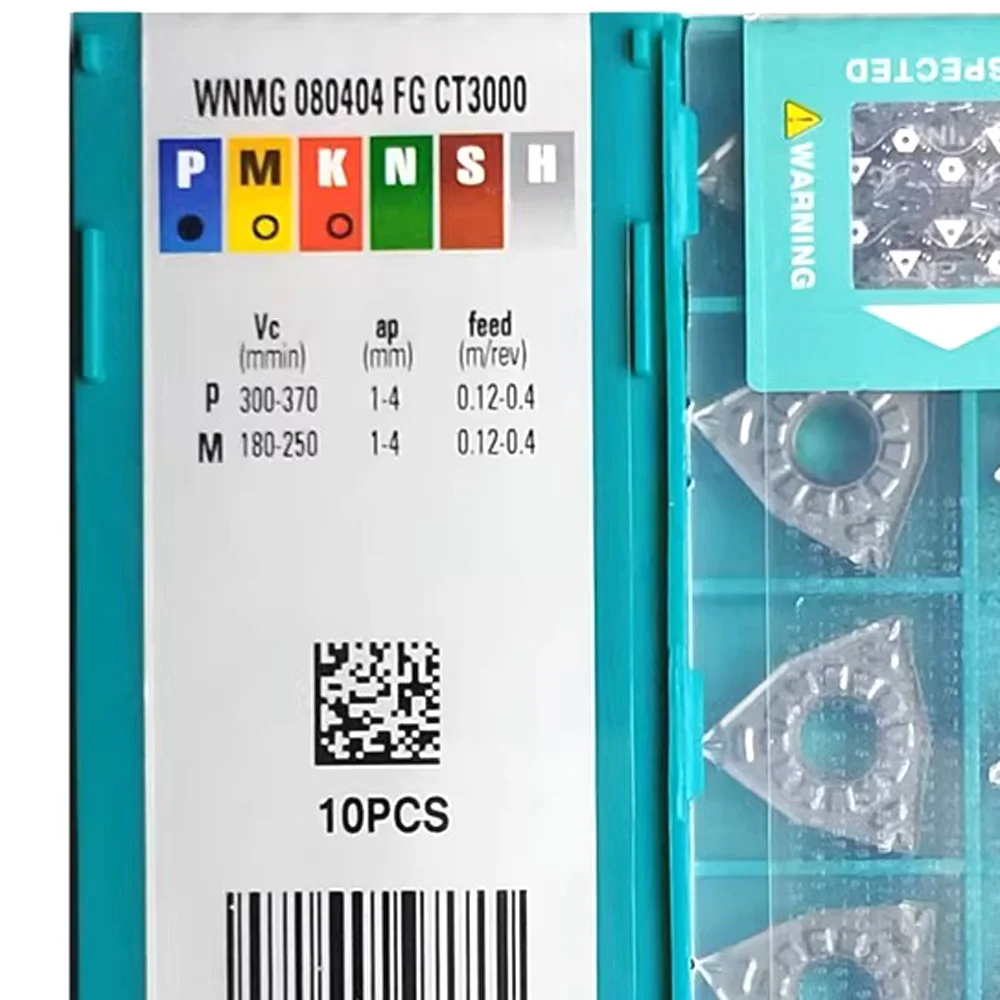 ใหม่ Original เครื่องกลึงมีด WNMG080404FG WNMG080408FG CT3000 TT8115 TT8125 TT5080 Titanium Alloy Work เครื่องมือเครื่องตัดโลหะ