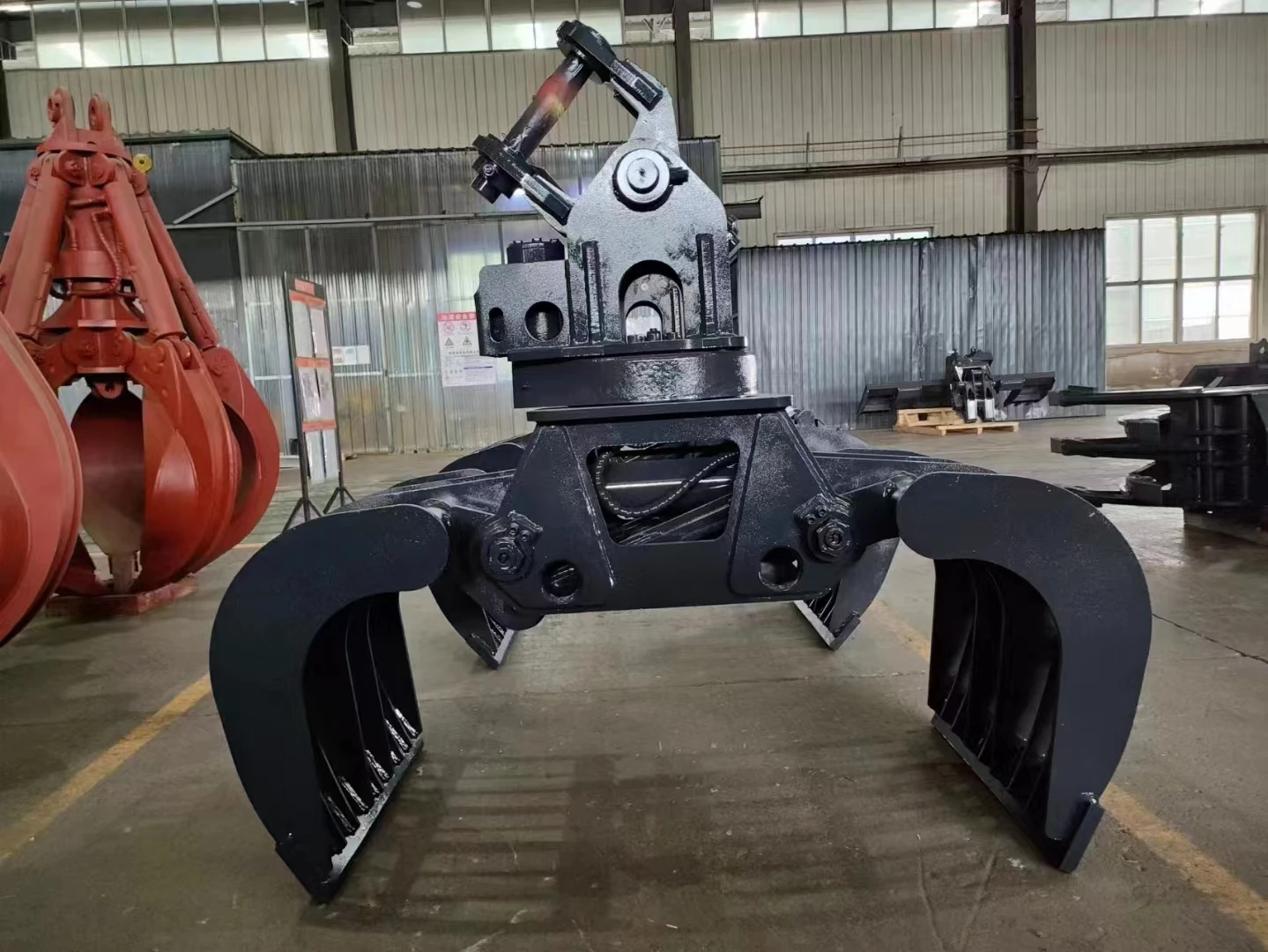 Excavator hydraulic dismantling stone grabbing accessories hydraulic shearing machine products