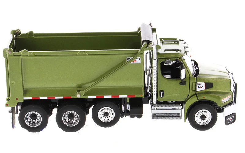 1:50 Western Star 49X SB Tandem Dump Truck 71086 Alloy Model Simulated Gifts Souvenir Toys