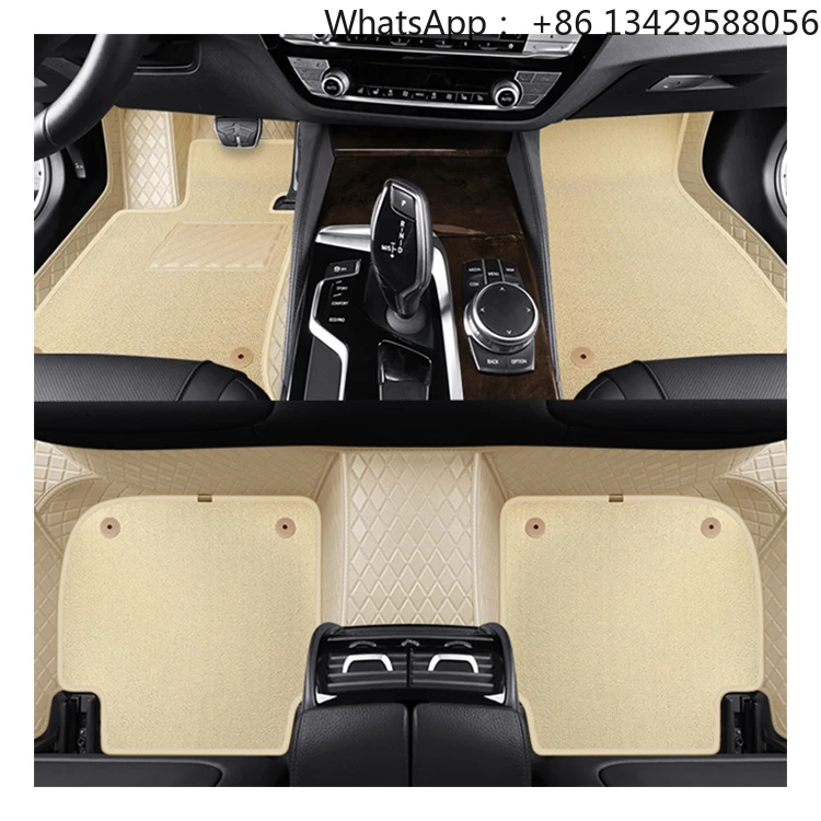 

2022 Hot Sale Newest Double Layer Luxury 3D 5D 7D Luxury Car Carpet Floor Foot Mats Accessories Interior