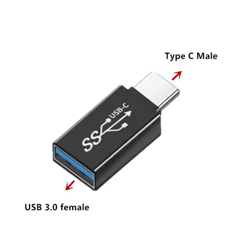 USB 3.0 Female to Type c Female Adapter Type C Male to USB 3.0 Male Adapter OTG USB C to Type C Male Female Converter Connector