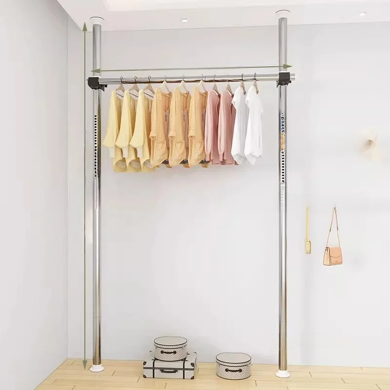 

Stylish Hanger Pole Standing Coat Rack Multi Purpose Clothes Hanging Rack Design Furniture Perchero Ropa De Pie Luxury Furniture